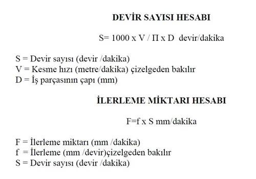 devir & ilerleme kesme hesabı