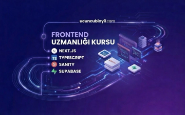 FRONTEND YAZILIM UZMANLIĞI KURSU