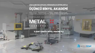 METAL EXPO 2024 İstanbul’da: Üçüncü Binyıl Akademi ile CNC Eğitimlerinde Yeni Ufuklar