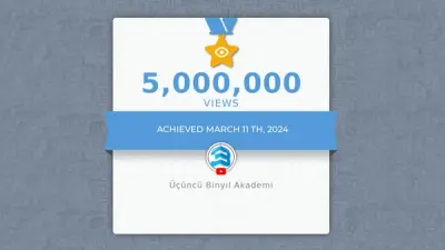 5 Milyon İzlenmeye Ulaşmanın Gururunu Yaşıyoruz!