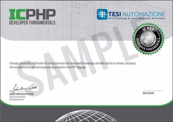 IC PHP Developer Fundamentals