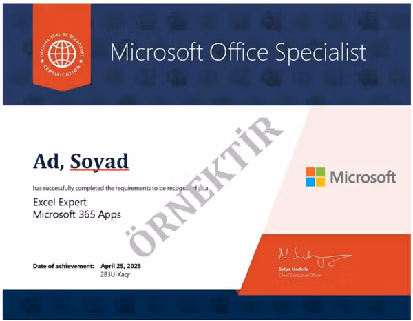 Microsoft® Office Specialist (MOS) 365 Apps Excel Expert