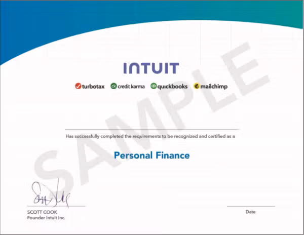 Intuit® Personal Finance