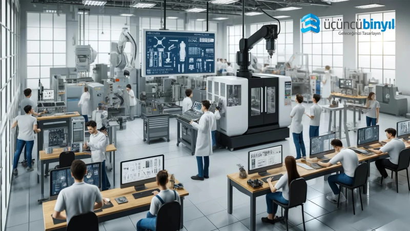 Endüstriyel Makine Eğitimleri: Üçüncü Binyıl Akademi ile Uygulamalı Öğrenme Fırsatları
