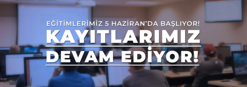 Eğitimlerimiz Pandemiden Sonra Tüm Hızıyla Devam Ediyor.
