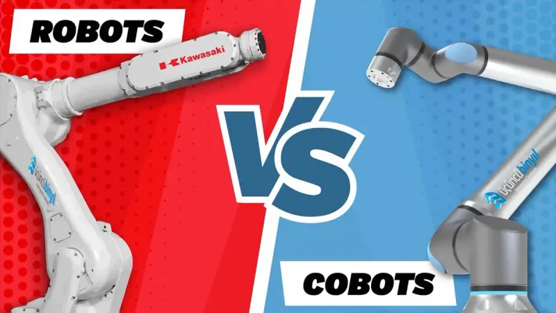 Cobot ve Endüstriyel Robot Arasındaki Farklar