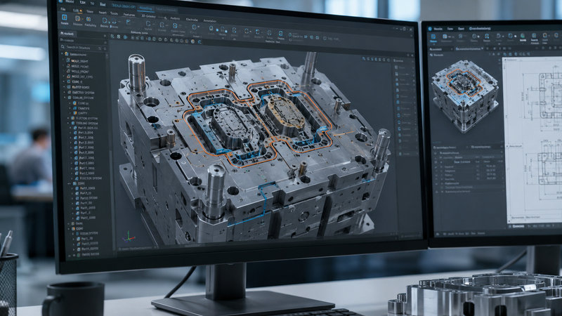 Siemens NX ile Endüstriyel Kalıp Tasarımı ve Mold Wizard Kullanım Rehberi