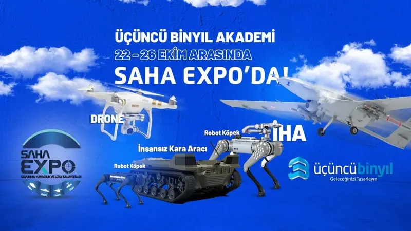 Üçüncü Binyıl Akademi, SAHA EXPO’da Savunma Sanayi Gücüyle Yer Aldı