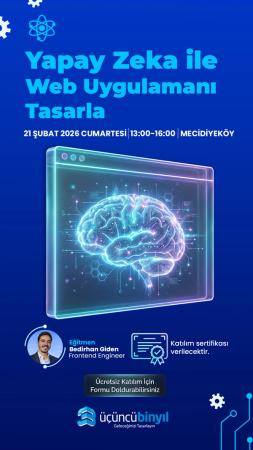 Yapay Zeka ile Web Uygulamanı Tasarla