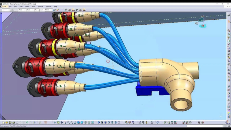 CATIA Electrical Harness Design