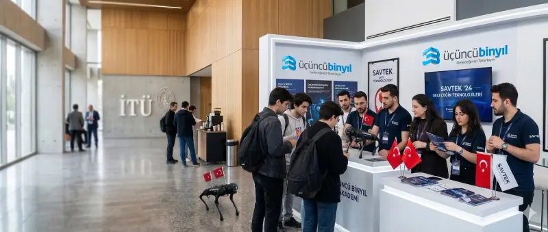 Geleceğin Savunma Teknolojilerine Üçüncü Binyıl İmzası: İTÜ SAVTEK'teydik!