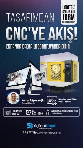 Tasarımdan CNC'ye Akış