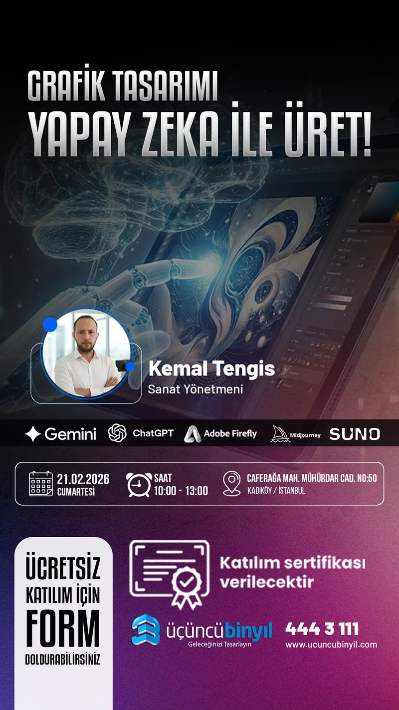 Grafik Tasarımı Yapay Zeka ile Üret