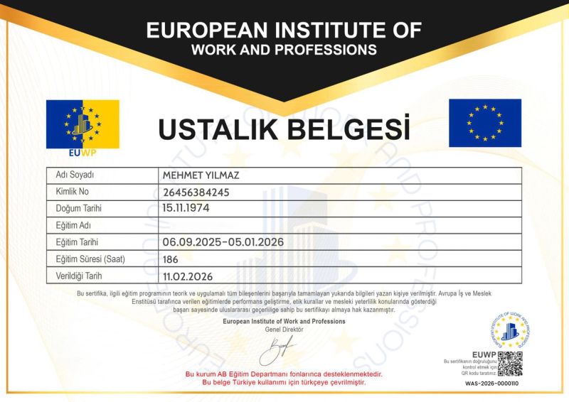 Uluslararası Akredite Sertifikasyon