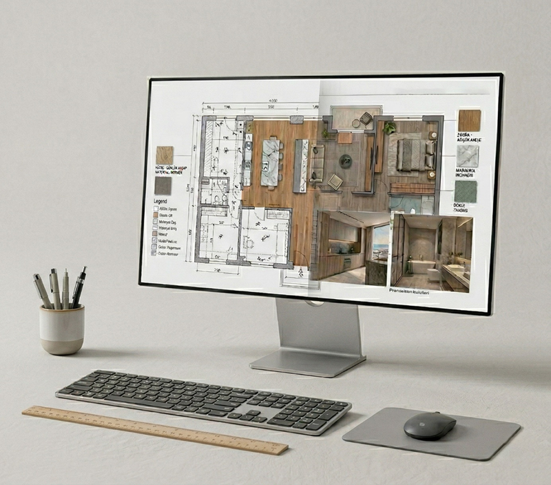 Teknik Çizim ve Kat Planı Dönüşümü
