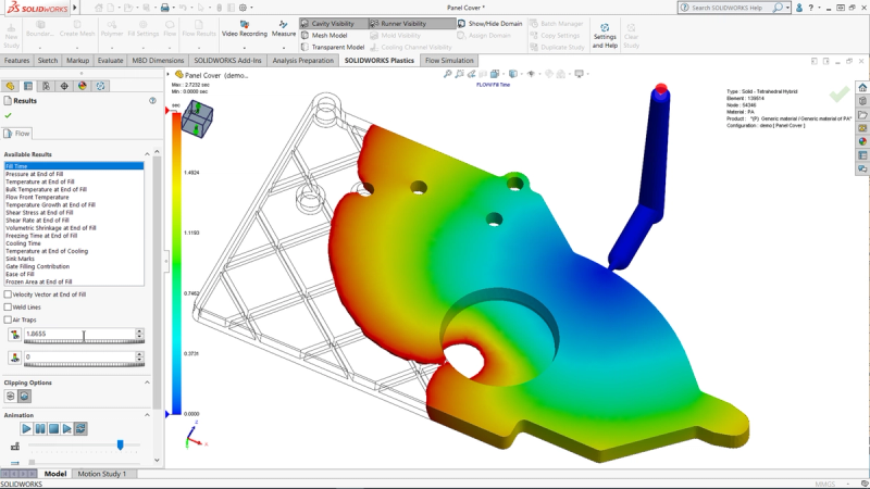 SOLIDWORKS PLASTICS eğitimi