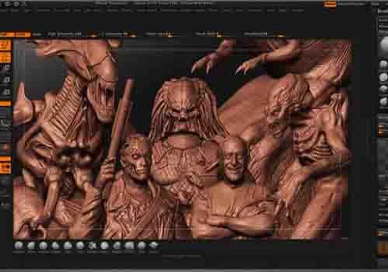 zbrush fırçalar üzerine detaylı çalışmalar ve anlatımlar