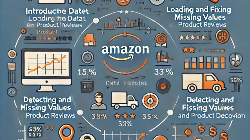 amazon üzerinden veri analiz projesi