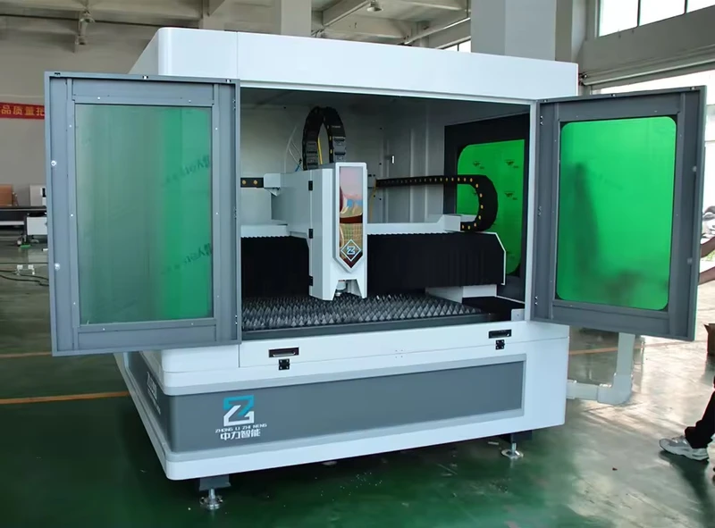 fiber lazer kesim makinelerinin bileşenleri