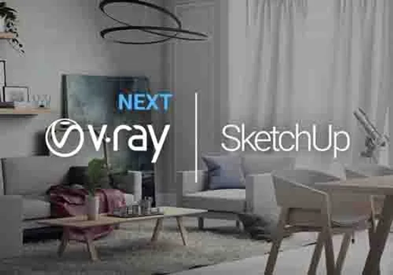 sketchup v-ray eklentisi ile render